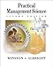 Practical Management Science: Spreadsheet Modeling and Applications