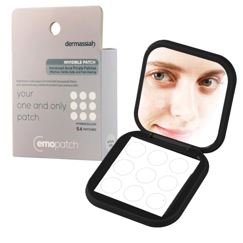 EMO PATCH Acne Pimple Patches with Mirror Case