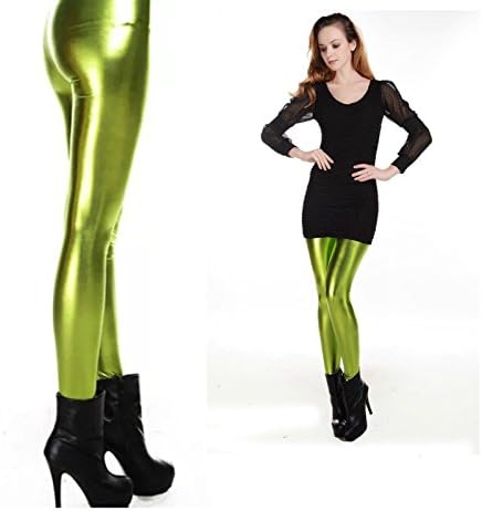 80s Leggings | 70s Disco Pants - Shiny 