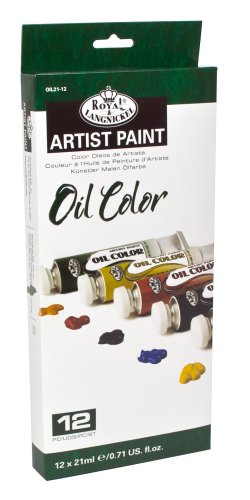 Royal & Langnickel - Óleos (21 ml, 12 unidades), multicolor