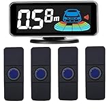 Avisador Marcha sensores Sondas de 13mm para coche, de radares de marcha atrás, pantalla, Sensor de aparcamiento para coches, detección de distancia, advertencia de sonido