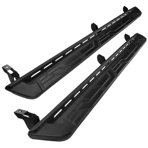 Turmaul 7" Running Boards Compatible with 2024 2025 Toyota Tacoma Double Cab Crew Cab 4-Door 4th Gen Side Steps Nerf Bars 600Lbs Heavy Duty Manganese Steel + ABS Black by Turmaul - Used condition - US$223.48