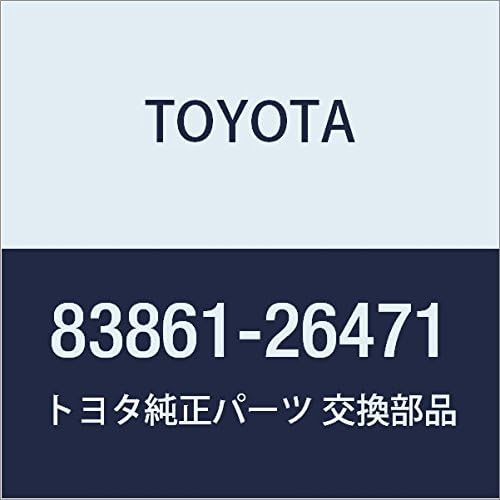 TOYOTA (toyota) Genuine Parts Combination Counters Circuit Plate No. 1 Hiace/RegiusACE Part No 83861 – 26471