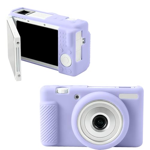 Funda protectora de silicona Leayjeen para cámara Sony ZV1-F