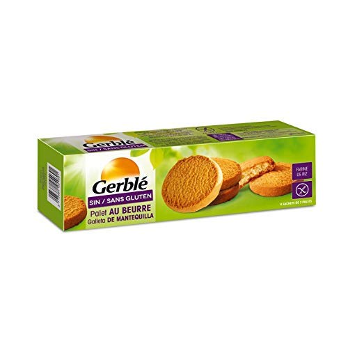 Gerblé - Mantequillera (2 unidades, 175 g, sin gluten)