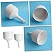 BUGUUYO 2pcs Liquid Funnels Laboratory Funnels for Efficient Filtration Wide Mouth Design Material for Various Applications Laboratories and Industries