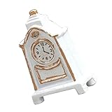 Horloge à pendule vintage : le modèle d'horloge à pendule miniature peut décorer votre mini maison, apportant un nouveau look, horloge à pendule de simulation
