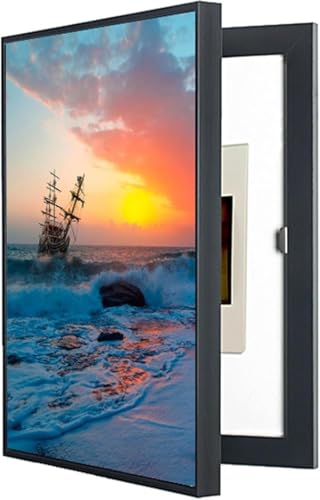Cache pour boîte à fusibles murale et panneau électrique design - 2