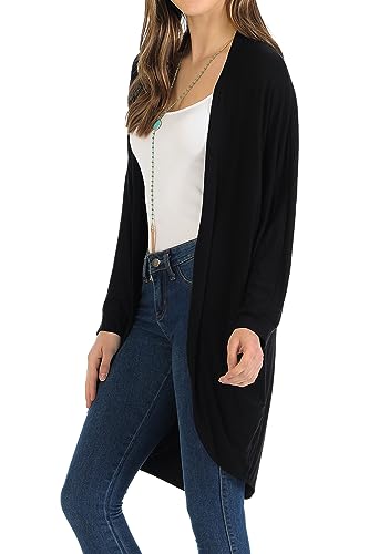 Image of iconic luxe Women's Jersey Batwing Sleeve Cardigan