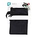 Bumkins Waterproof Wet Dry Clutch Bag for Baby, Travel, Swim Suit, Cloth Diapers, Pump Parts, Pool, Gym Clothes, Toiletry, Hook to Stroller, Daycare, Packing Pouch, Diaper Bag, Zip Reusable, Black
