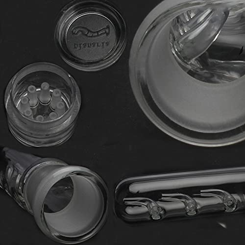 4PZ Trappola Planarie in Vetro Trasparente, Vetro di Cristallo Planario Trappola Planaria Trap Cattura Planaria per Catture Le Planarie Forniture per Pulizia Acquario (2 Fori, 3 Fori e 8 Fori) - Image 4