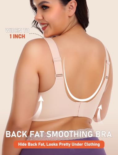 Image of Gailife Womens Wireless Push Up Bras for Women No Underwire Seamless Full Coverage Supportive T Shirt Everyday Bras