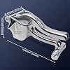 Exprimidor de limón resistente, prensa manual de calidad premium, extractor de jugo, exprimidor de lima y naranja de mano, plateado 6