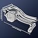 Lemon Squeezer Heavy Duty Juicer Hand Press Premium Quality Lemon Squeezer Manual Citrus Press Juice Extractor Lemon Lime Juicer Handheld Orange Juice Squeezer Fruit Juicer-Silver