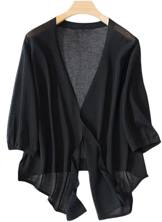 メーカー包装済 Amazon限定ブランド サラデマント カーディガン レディース オープン ボタンなし 結びタイプ 薄手 ニット トップス 冷房対策 Uvカット 日焼け止め 七分袖 無地 シンプル 羽織り 着痩せ おしゃれ 春 夏 秋 2522 Correiodecarajas Com Br