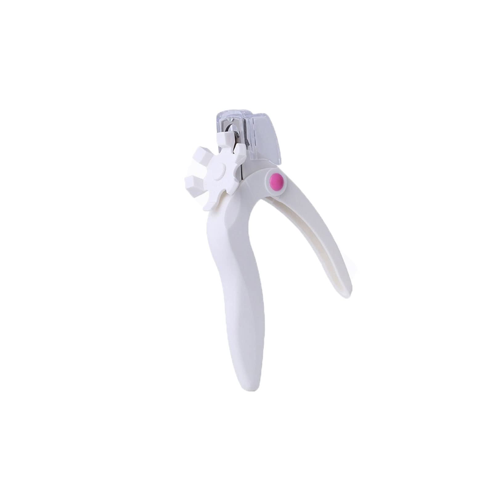 Cortaúñas, cortaúñas profesional para decoración de uñas, tipo especial, con forma de U, para cortar puntas postizas, para manicura, herramientas coloridas de acero inoxidable para decoración de uñas