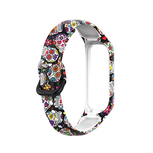 HNQH Pulseiras de relógio compatíveis com Samsung Galaxy Fit2, SM-R220 pulseira de relógio com estam