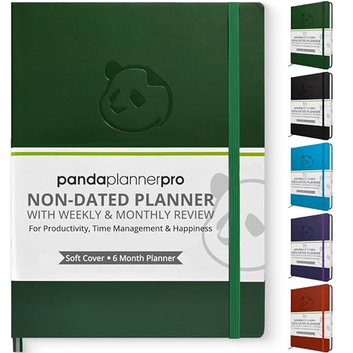 Panda Planner Pro 2025-2026 – 6 Month Undated