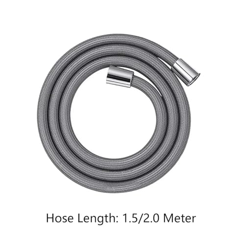 Manguera de ducha de mano de nailon flexible con rosca universal G1/2 7