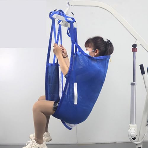 Correa de elevación para pacientes, 220 kg, cinturón de transferencia para ancianos, discapacitados y paralizados, apto para traslado de silla de ruedas y cama