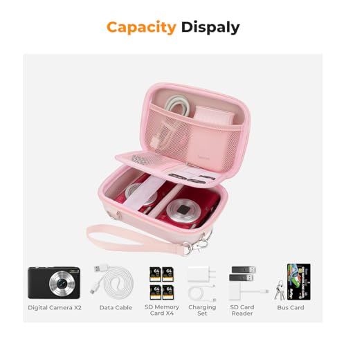Image of K&F CONCEPT Carrying Case for Digital Camera, Hard Shell Protective Case