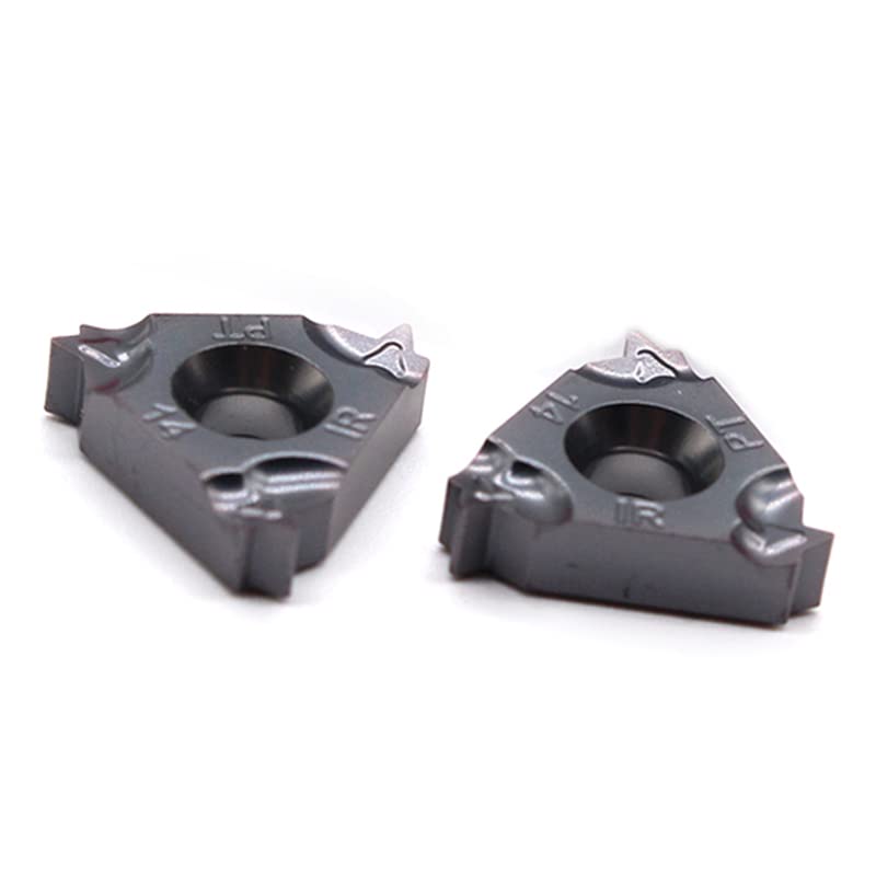 Tool Part for 11IR 16IR 28BSPT 19BSPT 14BSPT 11BSPT 55 Angle Thread Turning Tools Tungsten Insert Threading Lathe - (Insert Width(mm): 10pcs / Angle: 16IRM 11BSPT)