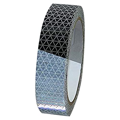(1/2 in. x 5 yds. (12.5mm wide), Silver-white) - Oralite (Reflexite) V92-DB-colours Microprismatic Conspicuity Tape: 1.3cm x 4.6