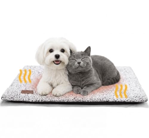 Mora Pets Self Warming Cat Beds for Large Cats Self Heating Dog Mat Pet Pad