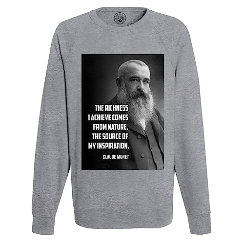 Sweatshirt Homme Richness from Nature coton artistique pull original