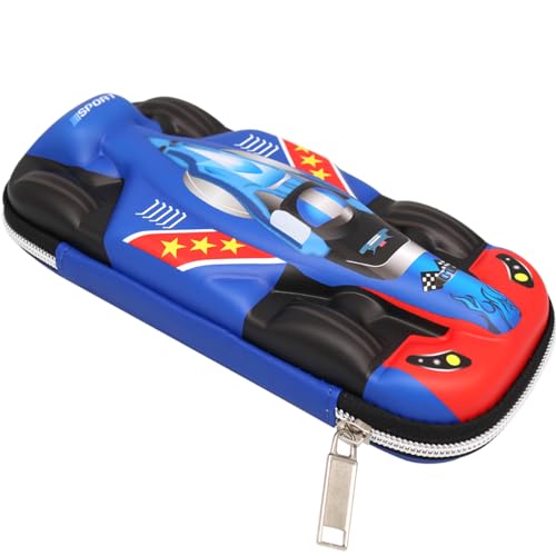 Doyomtoy Estuche para lápices de Carreras Estuches para Lápices Tema del Juego Coches de Carrera Estuche de Gran Capacidad para Escuela Estudio Papelería Decoración Suministros