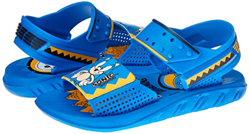 Sandália Sonic Gold, Grendene Kids, Criança Unissex, Azul/Azul, 31/32