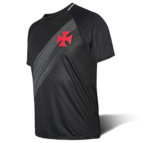 Camisa Braziline Infantil Vasco Honda - Preto