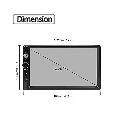 Car Gps Navigation, 7Inch 4Gb+64Gb Car Dvd Wifi Full Touch Screen Radio Stereo Navigation System For Android 9.0 Px5 (Au) #TOP1
