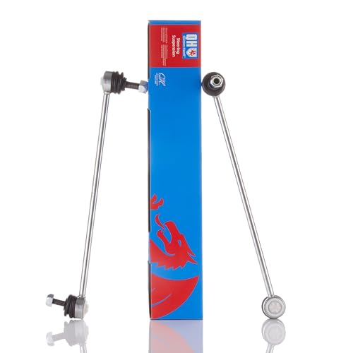 Quinton Hazell Stabiliser Link - QLS3294S - Single Bar Fits Front Axle Left or Right - Original Equipment OEM Quality Direct Fit Replacement - Length: 340mm - Finish: Powder-Coated