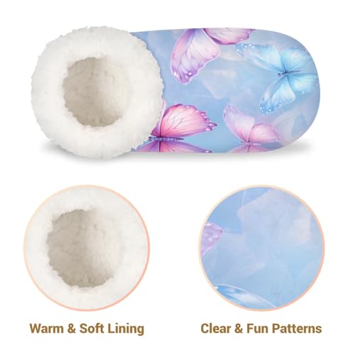 Butterflies Leaf Soft Home Slippers for Women Lightweight Men's House Shoes Women's Slippers4