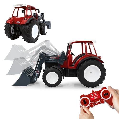 JAMARA 405050 Lindner Geotrac mit Frontlader 1:16 2,4GHz – realistischer...