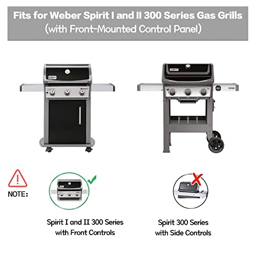 image for GOKOTASA 7636 Flavorizer Bars for Weber Spirit 2 Grill Parts, Replacem