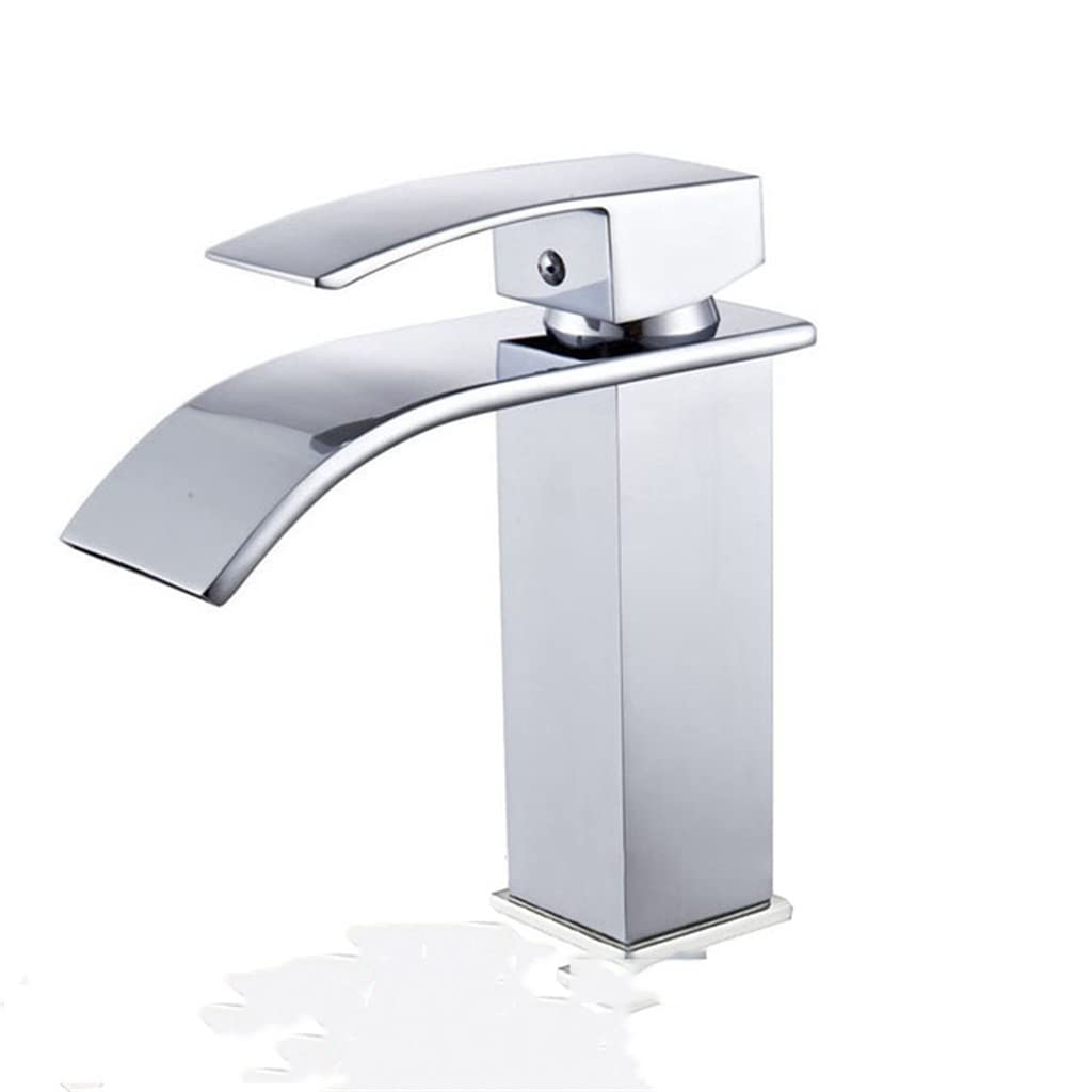Robinet de salle de bain cascade avec mitigeur monocommande Argento