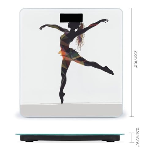 Báscula Digital para Baño con Pantalla LED Clara 400 lb miniatura 2