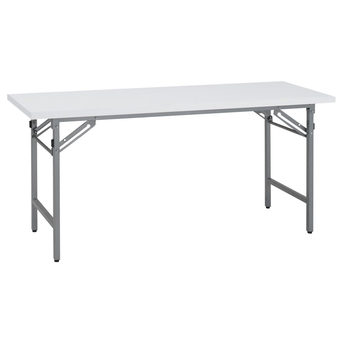 Amazon.co.jp: 法人様向け カグクロ 折りたたみ会議テーブル 棚無し