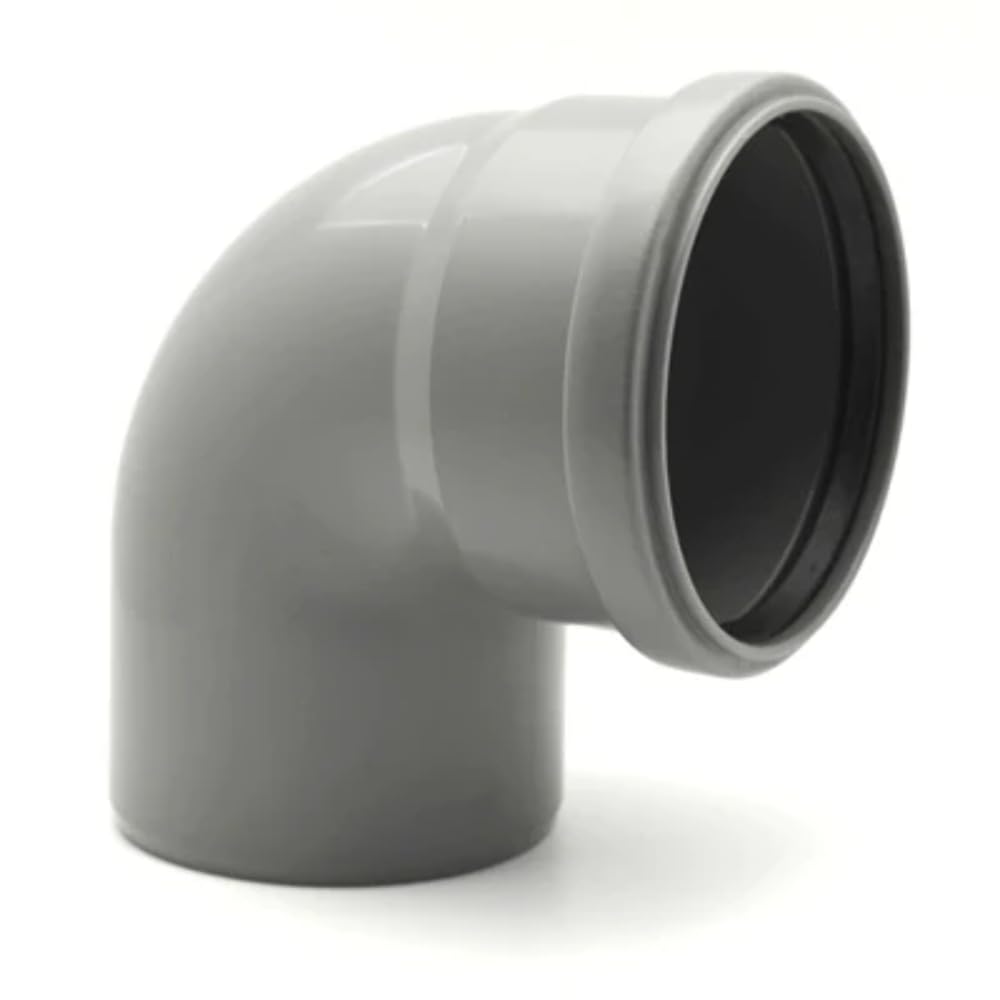 Curva Per Tubo Scarico Pioggia 45° - 80mm Marrone, Per Sistemi Di Drainaggio - Foto 9