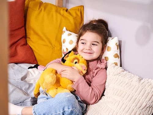 Simba, Peluche Disney 25 Cm, Riempito Con Materiale Riciclato, Licenza Disney, Adatto A Tutte Le Età, (6315871471) - 6