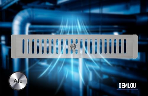 Grille de ventilation contre humidité placard alu réglable - 3