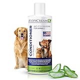 AtopiCream HC Leave-In 1% Hydrocortisone Conditioner Moisturizer for Dogs with Dry, Itchy Skin and Allergies, Pet Itch Relief, 8 oz