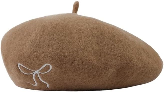 Wool Beret is Versatile Painter's Hat for Women to Keep Warm in Winter
