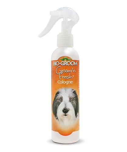 Bio-Groom Groom'n Fresh - Colonia para perros, espray desodorizante, suministros de baño para perros, lavado de cachorros, suministros de aseo para