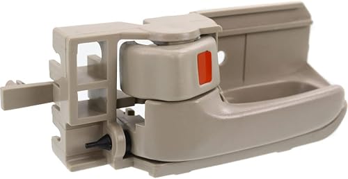 Miniatura 5 de KarParts360 Compatible con Toyota Corolla - Manija de puerta interior delantera, lado del conductor beige (2003-2008)  con botón de bloqueo de