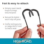 High Road Metal Car Hooks for Large Purse Straps and Heavy Bags - Image 5