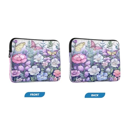 Funda para portátil 13-14 pulgadas con diseño de mariposas miniatura 2