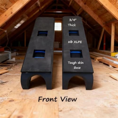 Crawler Climber Knee Pads, Self-Supporting Kneepads for Attic Crawling, Adjustable Foam Support Pads with Wrap Straps, Lightweight Work Knee Protectors for Construction, Flooring (1Pc)